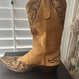 Old Gringo Tan and Dark Brown Western Boots